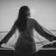 Woman seen from behind